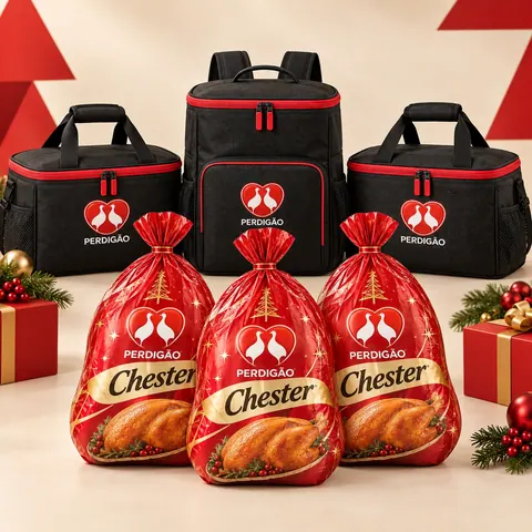 3 Chesters congelados + 3 bolsas térmicas